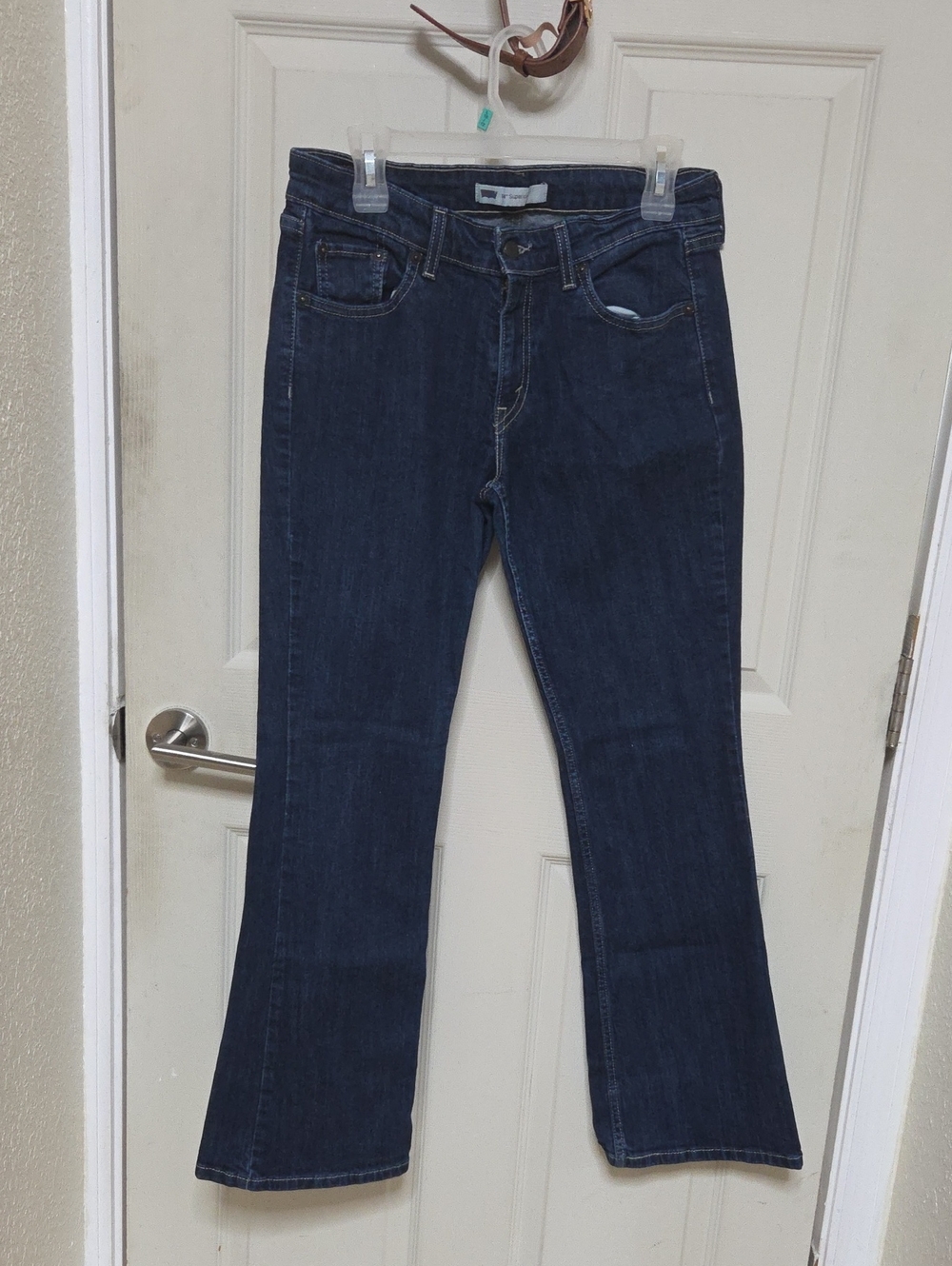Levi's Dark Blue Women's Boot-Cut Jeans 32 In [1449]